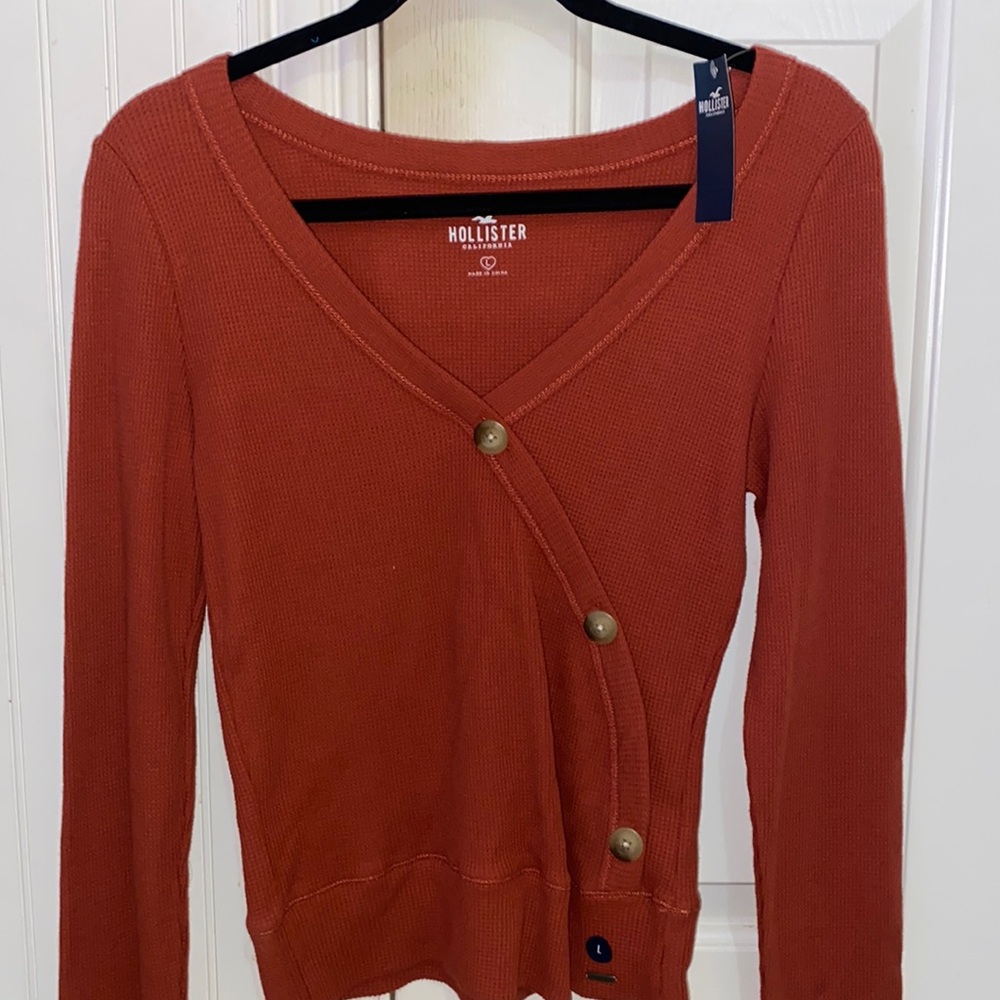 Ribbed Hollister Long Sleeve